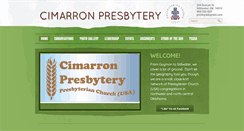 Desktop Screenshot of cimarronpresbytery.org